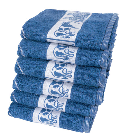 Keukendoekenset - 6 stuks - Dutch Blauw