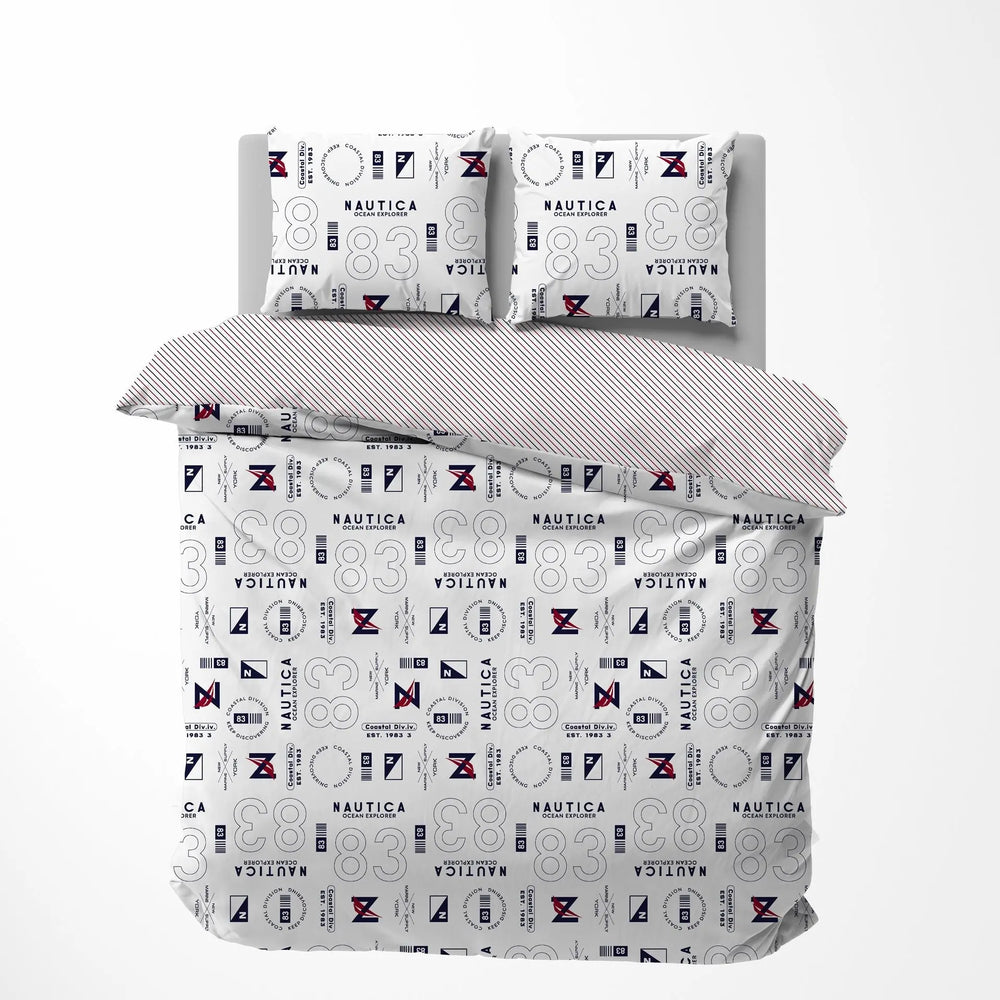Ranforce Cotton Duvet Cover Set - Discovery White