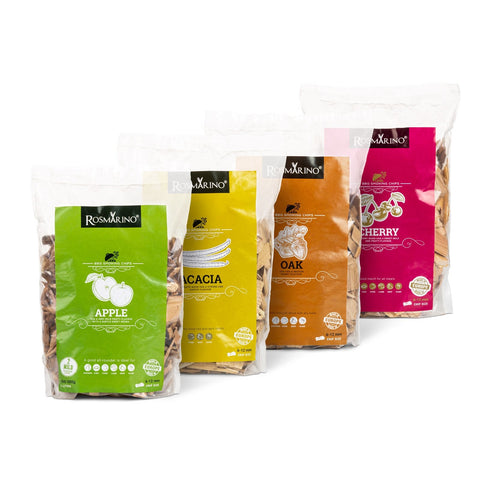 Blacksmith - 4-pack Rooksnippers mix - Appel, Eik, Acacia, Kers
