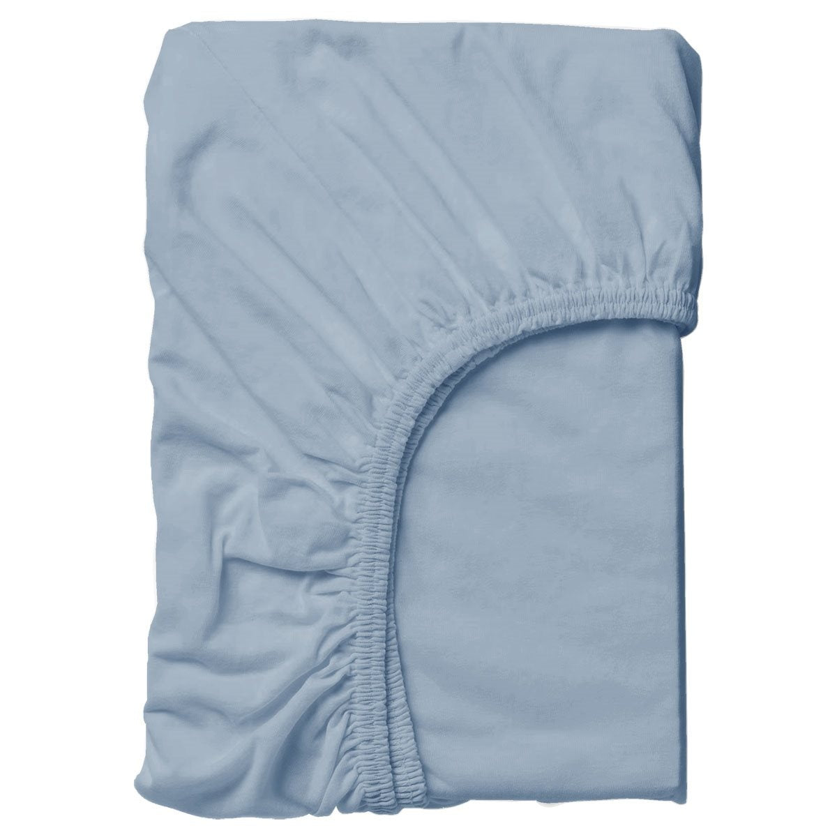 Jersey Katoenen Hoeslaken - Licht Blauw