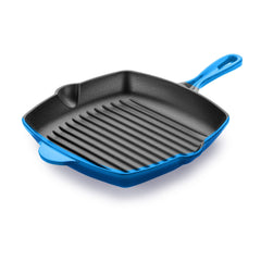 Gietijzeren Grillpan - Blauw