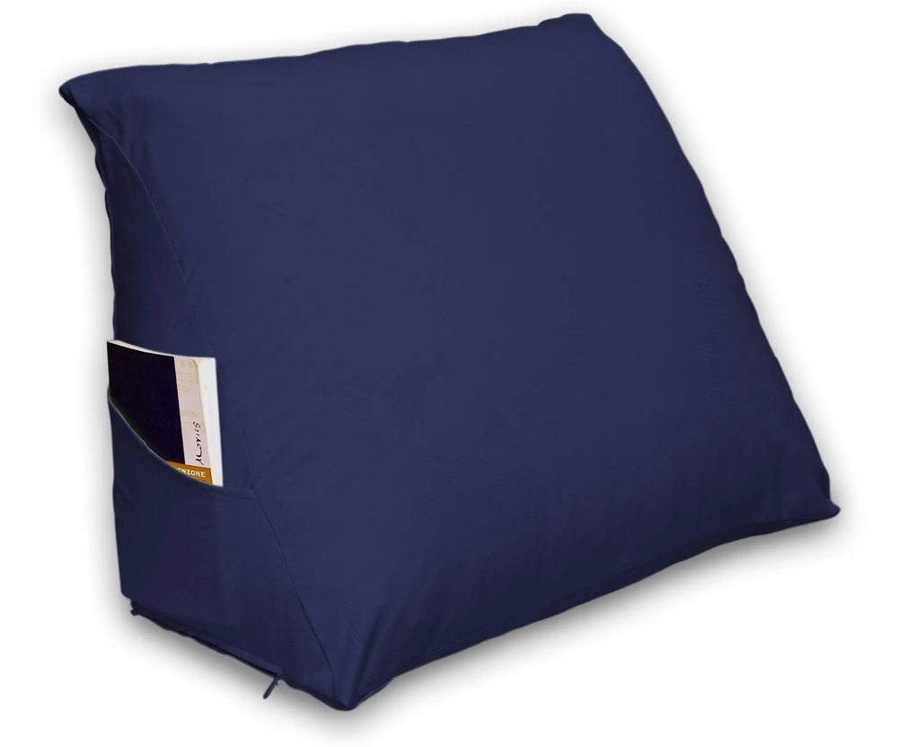 Lesekissen inklusive Lesekissenbezug Marineblau