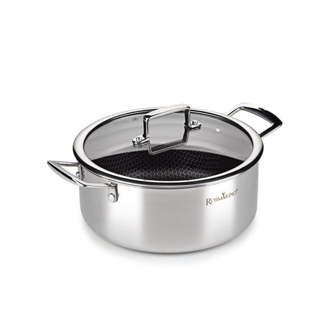 HexaPRO Braadpan met deksel - 24cm