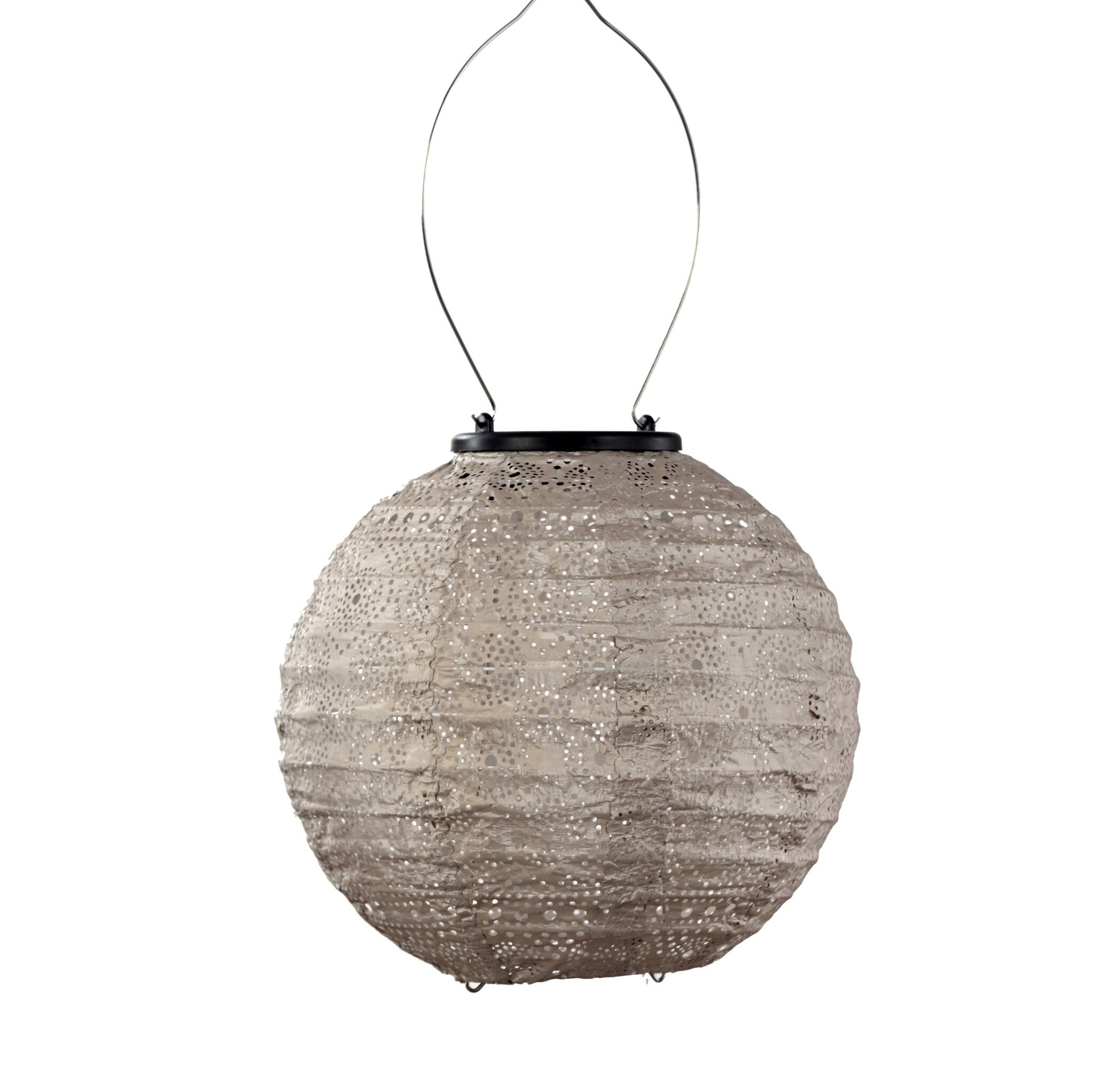 Solar Lampion Spectare Rond - 20 cm - Licht Taupe