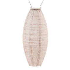 Solar Lampion Bazaar Long Oval - Soft Blush