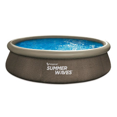 Inflatable Swimming Pool - 366 x 76 cm - with Filter Pump and Accessories