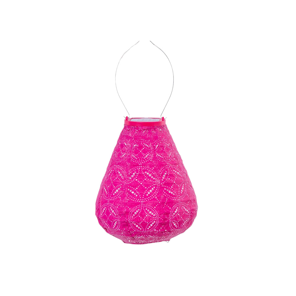 Solar Lampion Mandela Tulip - 20 cm - Fuchsia