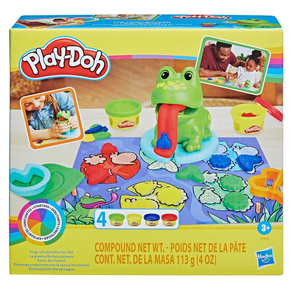 Playdoh Kikker En Kleuren