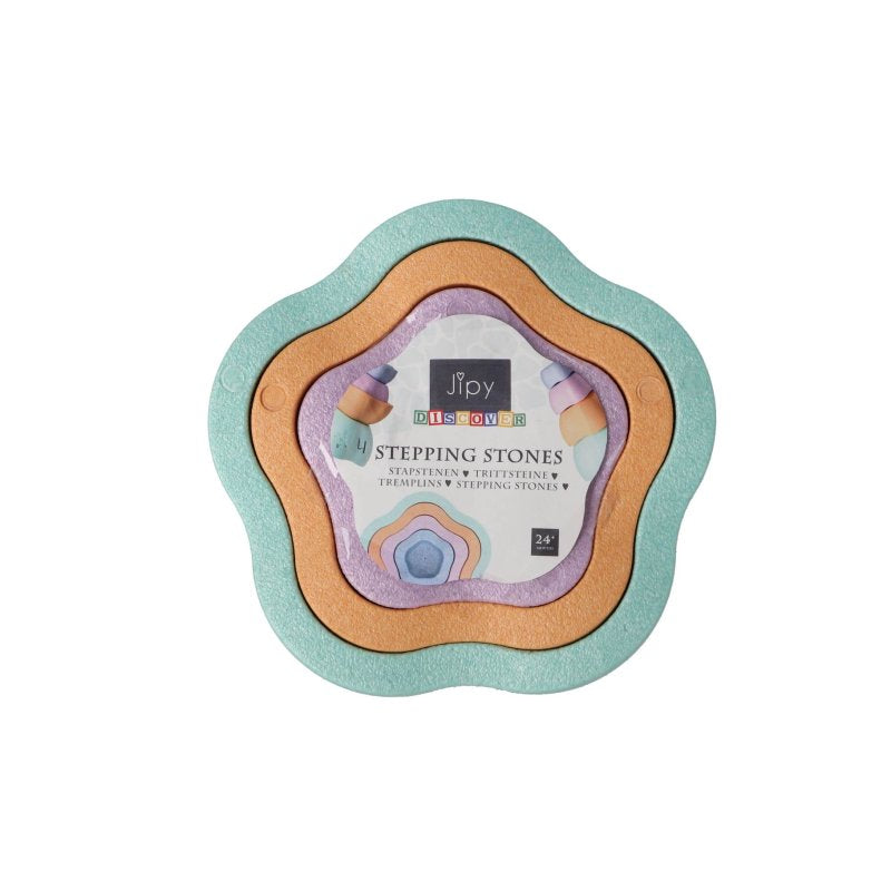 JIPY DISCOVER STAPBLOKKEN 4 ST. PASTEL