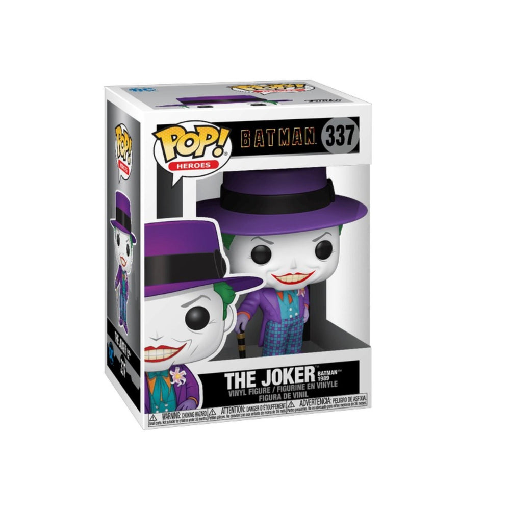 Funko Pop! Heroes Batman 1989 Joker + Hat + Chase
