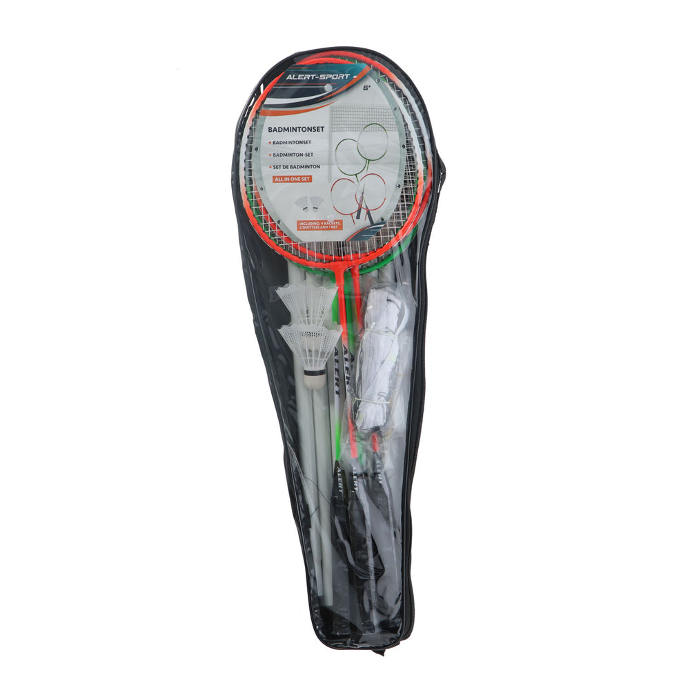 BADMINTONSET 4 PERSONEN ALERT