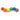 JIPY DISC. REGENBOOG RUPS 6 KLEUREN