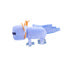 Minecraft 28Cm Pluche Blue Axolotl
