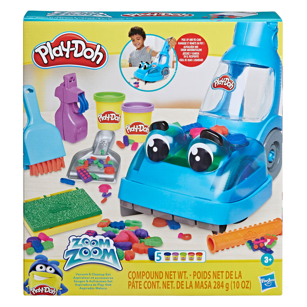 Playdoh Zoom Zoom Vacuum And Cleanup Set