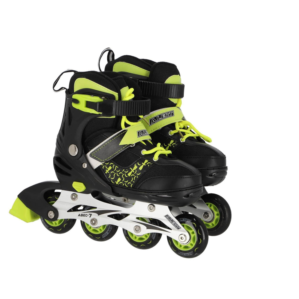 INL. SKATE 34-37 GROEN ALERT