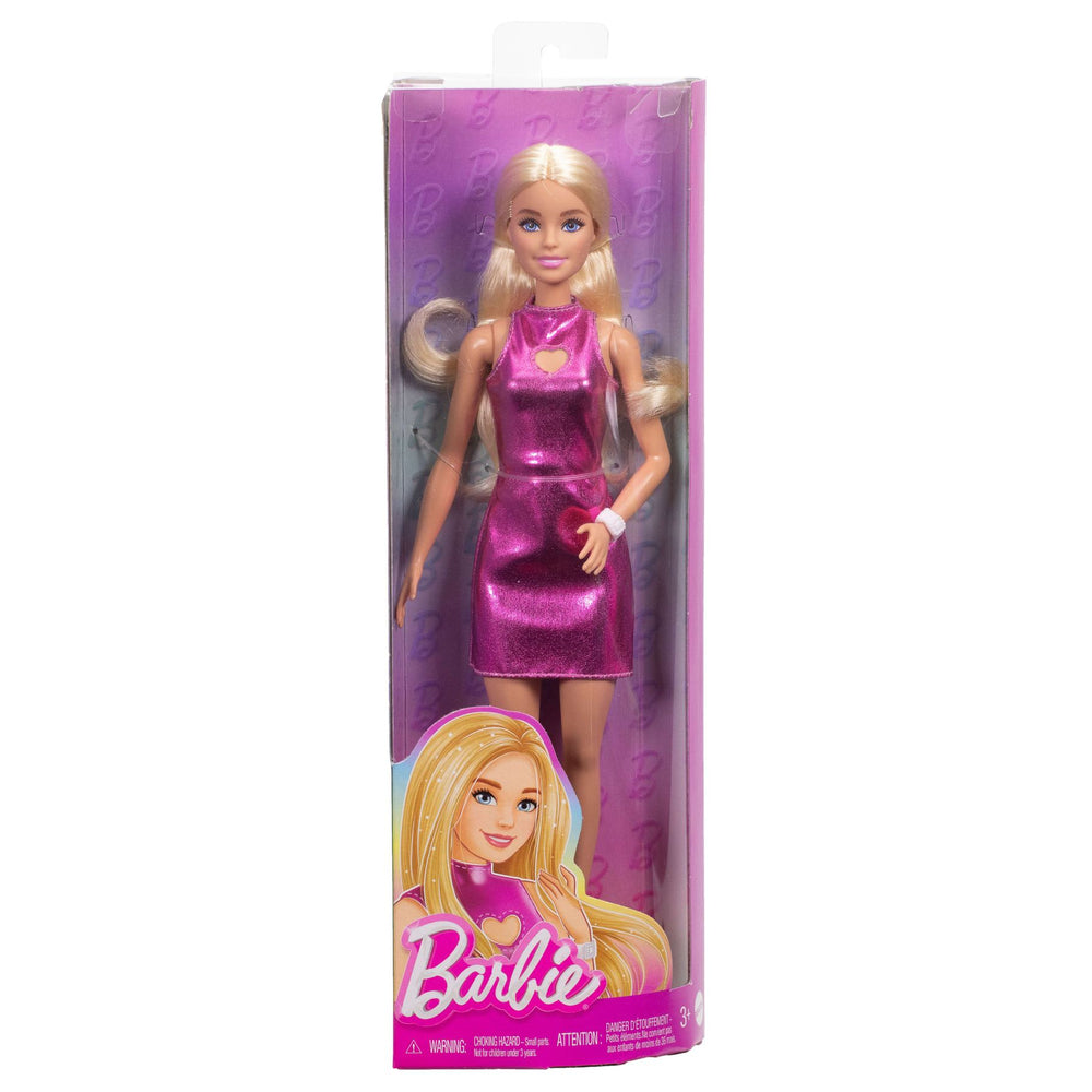 Barbie Fashionista Pop Pink Dress Heart Cutout
