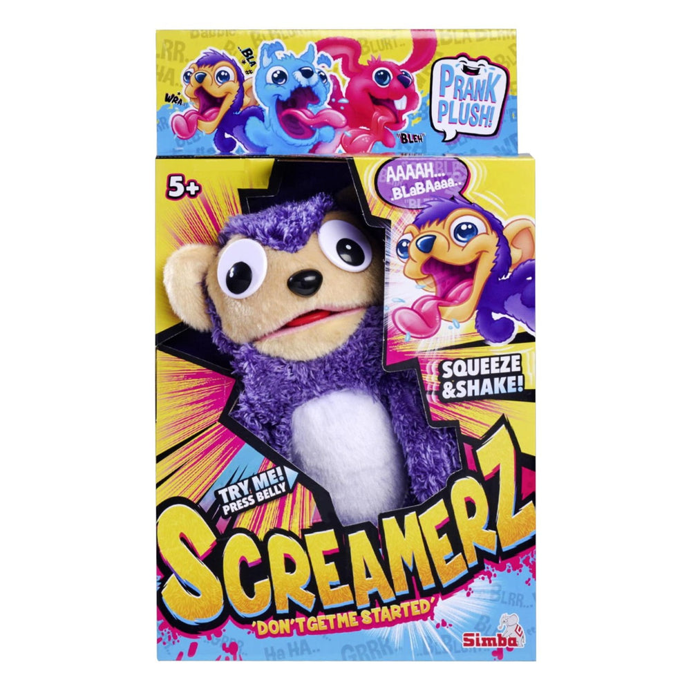 Pluche Screamerz Aap Paars