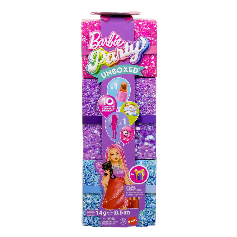 Barbie Party Unboxed Glam Red Doll