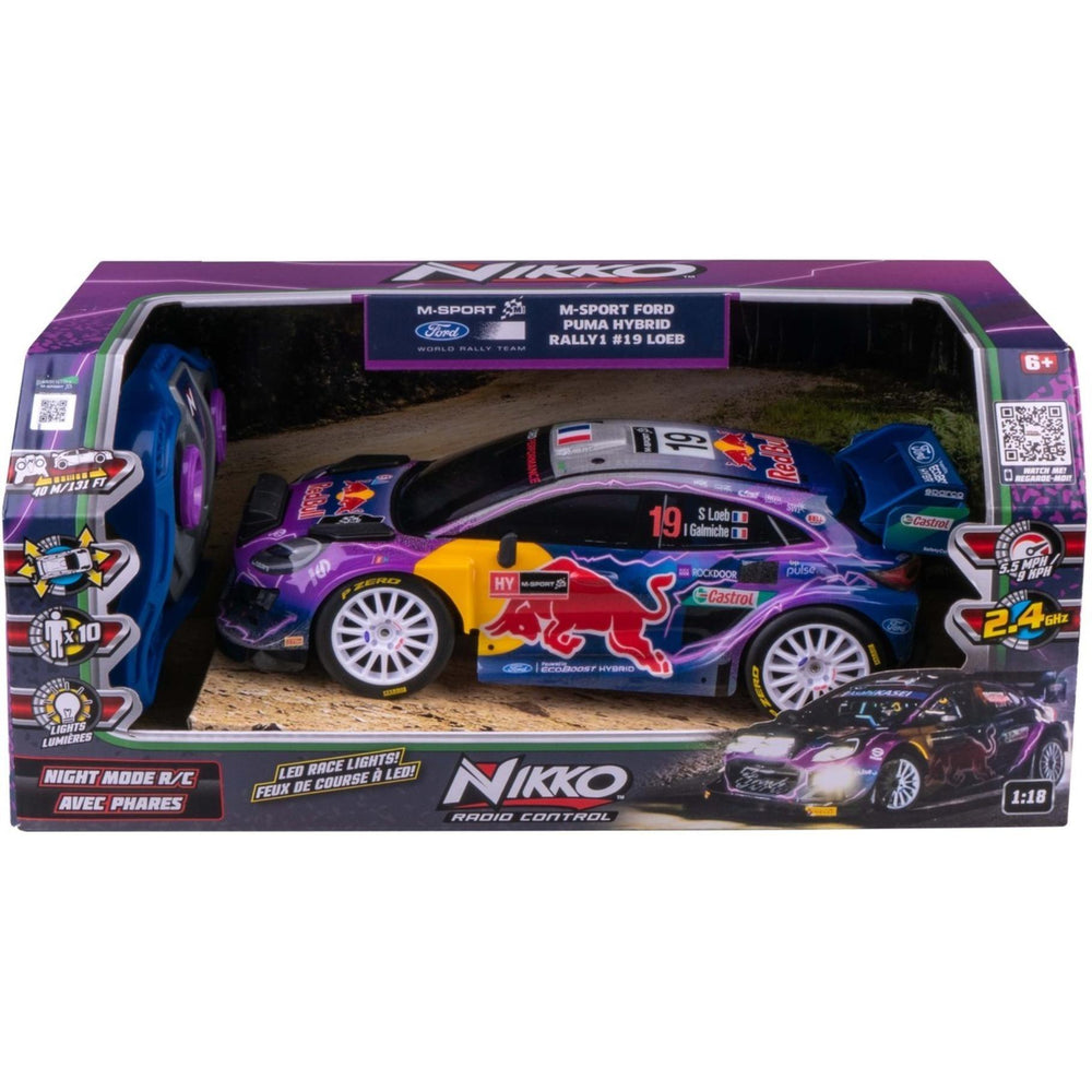 R/C Nikko Rally 1:18 M - Sport Ford Puma #19 Loeb