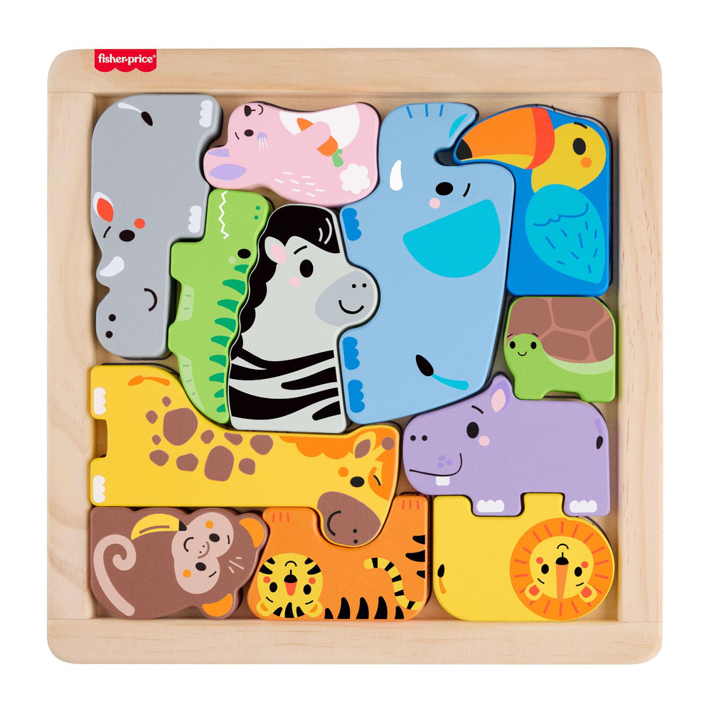Fisher Pierce Hout Dieren Puzzel
