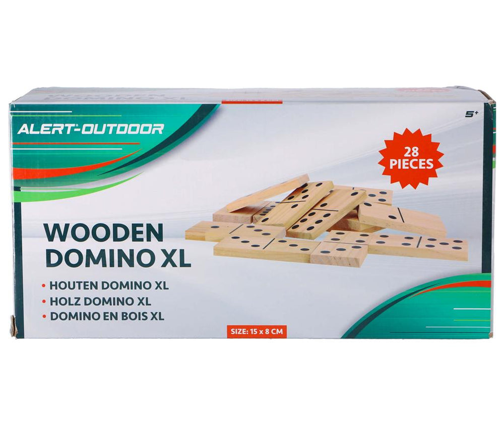 SPEL DOMINO XL BUITEN HOUT ALERT