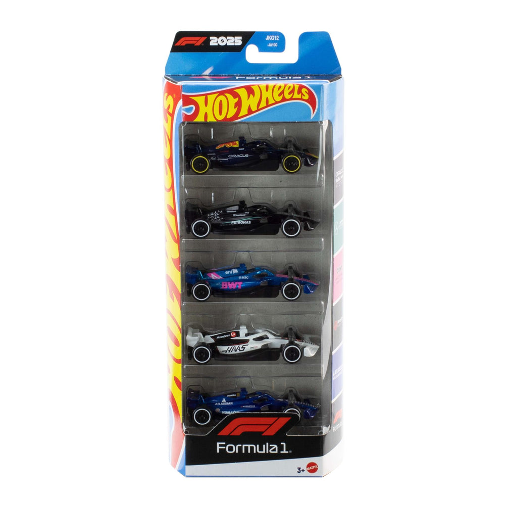 Hot Wheels Diecast F1 5 - Pack