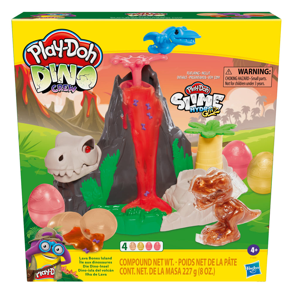 Playdoh Dino Crew Lava Bones Island