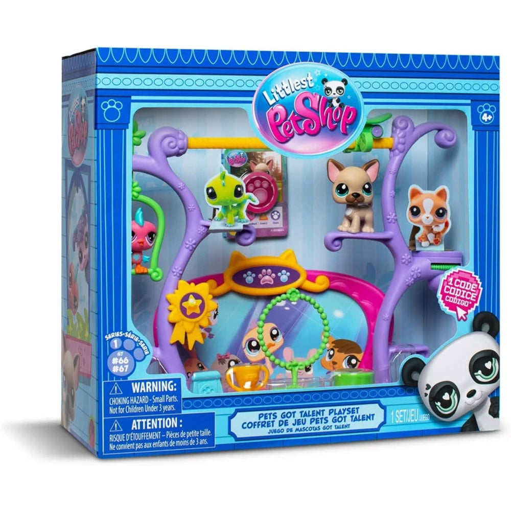 Little Pet Shop Got Talent Playsey Incl 2 Diertjes