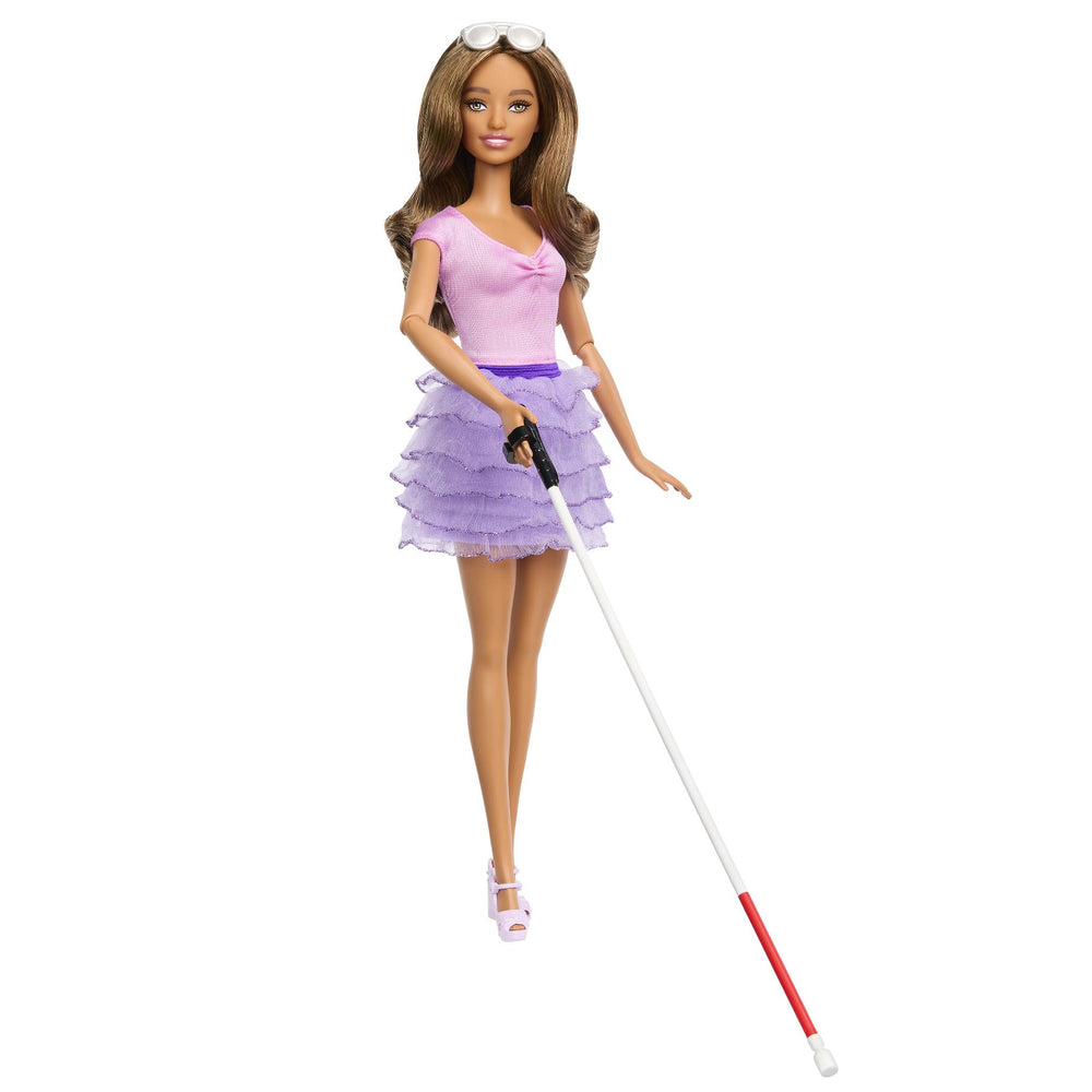 Barbie Fashionista Paarse Jurk