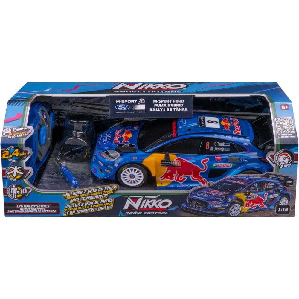 R/C Nikko Rally 1:16 M - Sport Ford Puma #8 Tanak