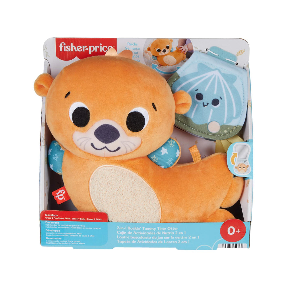 Fisher Pierce 2 - In - 1 Rocking Tummy Time Otter