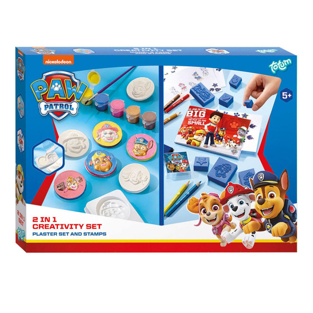 Paw Patrol Totum 2In1 Gips + Stempels