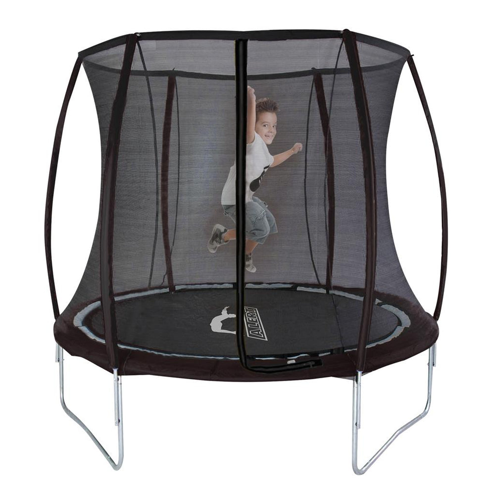 TRAMPOLINE SET 244CM ZW. ALERT