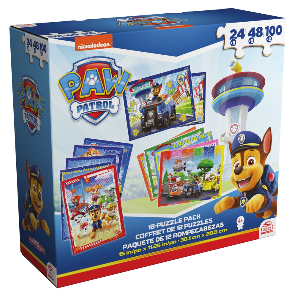 Puzzelpack Paw Patrol 12 Pack
