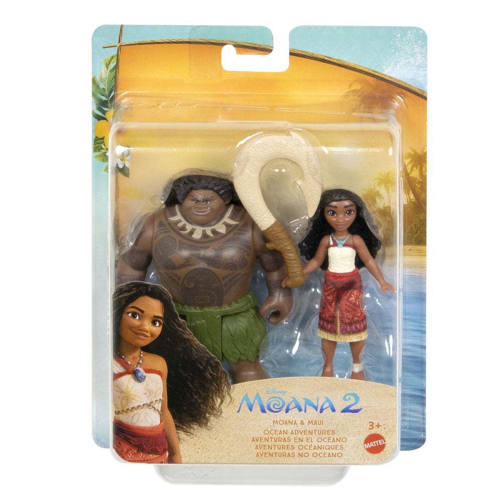 Disney Pr. Small Doll Vaiana 2Pk Vaiana & Demigod