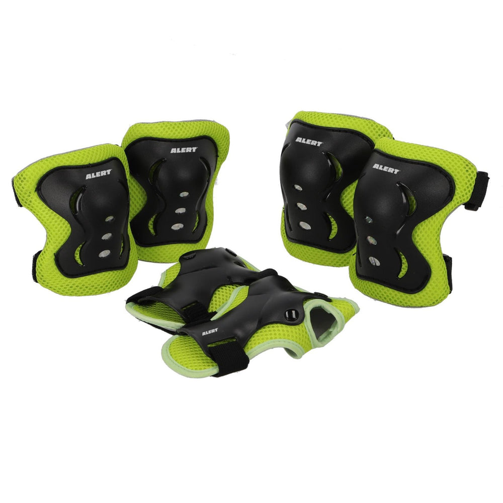 BESCHERMSET 3 DLG GROEN/ZWART M ALERT
