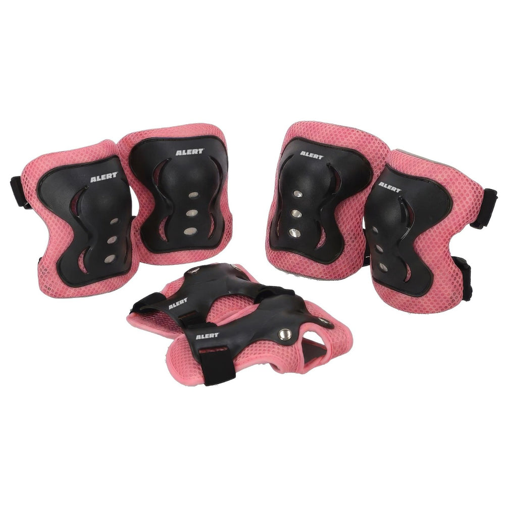 BESCHERMSET 3 DLG ROZE/ZWART M ALERT