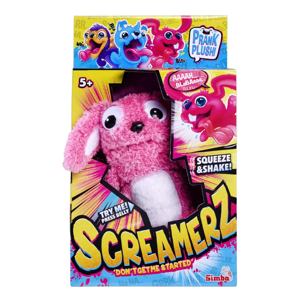 Pluche Screamerz Konijn Roze