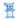 Pluche Screamerz Beer Blauw