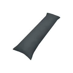 Bodykussen inclusief kussensloop satijn Antraciet