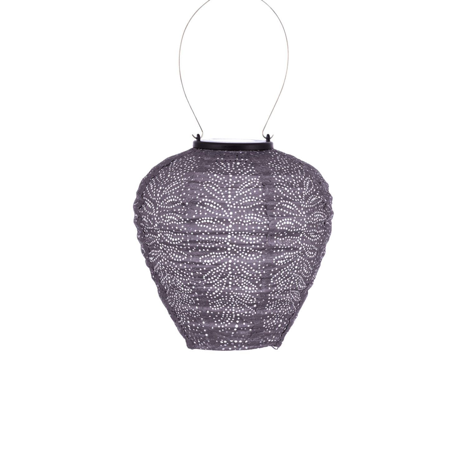 LUMIZ Solar Lampion Folia Balloon - 20 cm - Lichtpaars