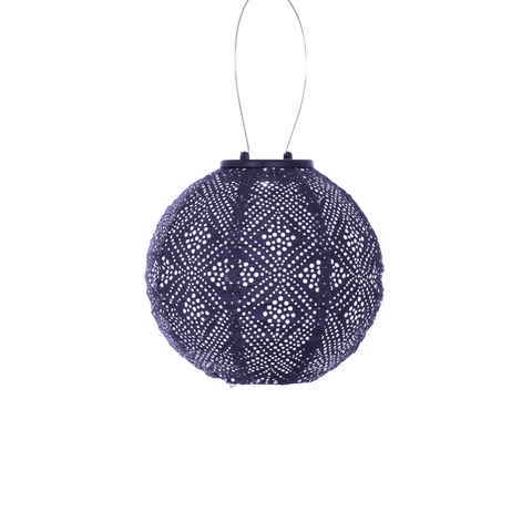 LUMIZ Solar Lampion Topaze Rond - 20 cm - Future Dusk