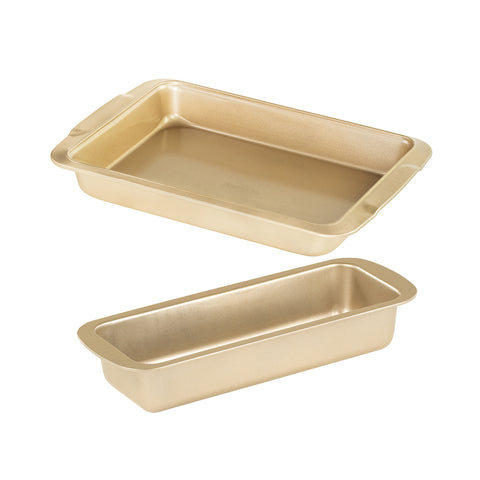 Baker Golden set Bakvorm + Cakevorm