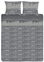 100% Katoenen Dekbedovertrek Skyline