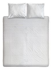 100% Katoenen Dekbedovertrek Wieber - Antraciet