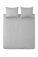 100% Katoen Satijnen Dekbedovertrek Napoli - Grijs