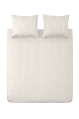 100% Katoen Satijnen Dekbedovertrek Napoli - Naturel