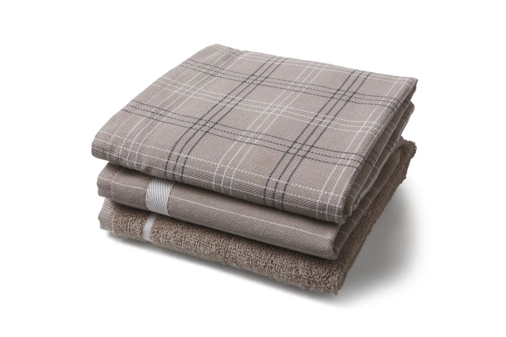 100% Katoenen Keukentextiel Mix&Match - Taupe