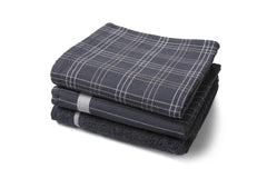 100% Katoenen Keukentextiel Mix&Match - Antraciet