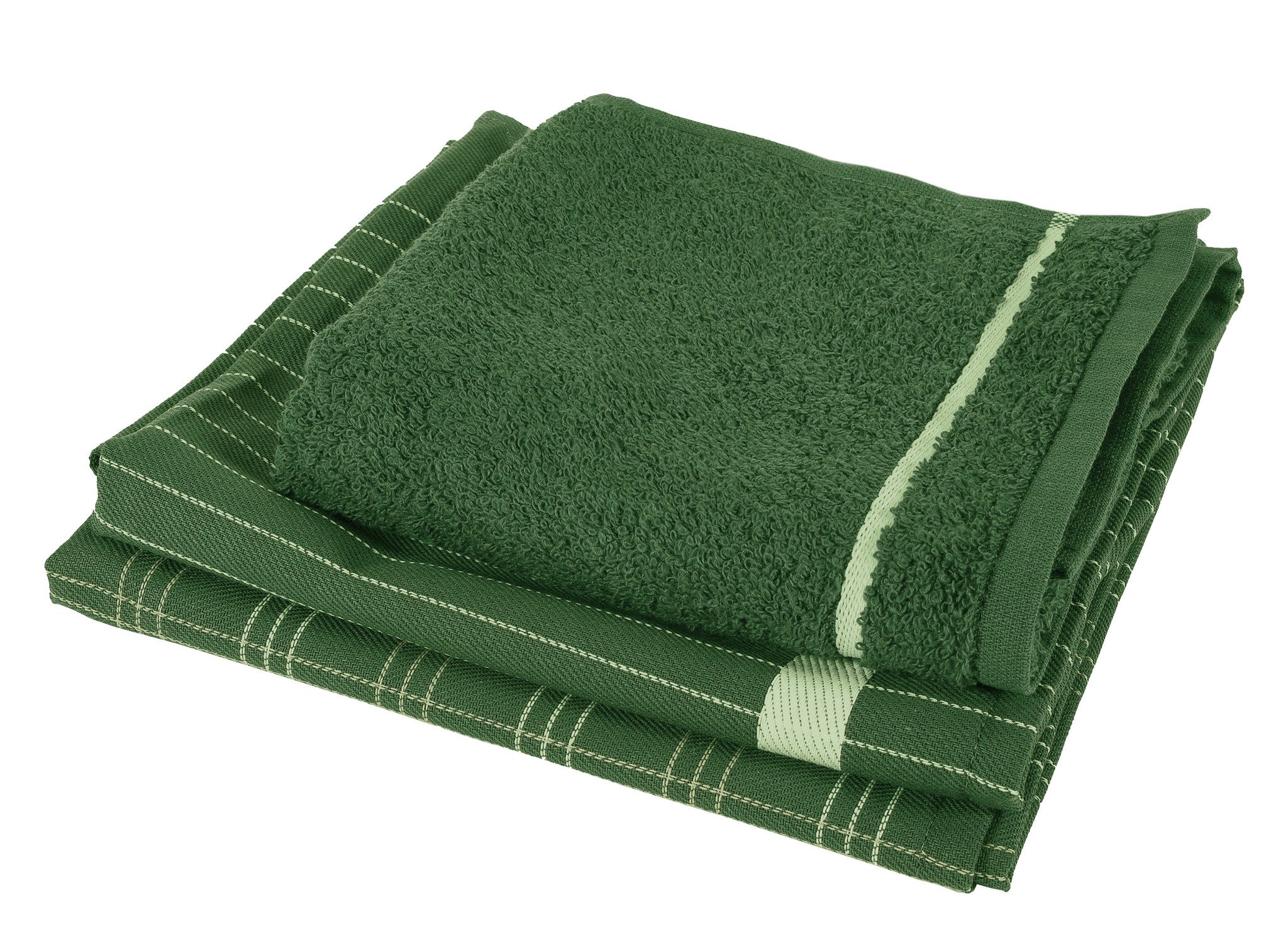 100% Katoenen Keukentextiel Mix&Match Jungle groen